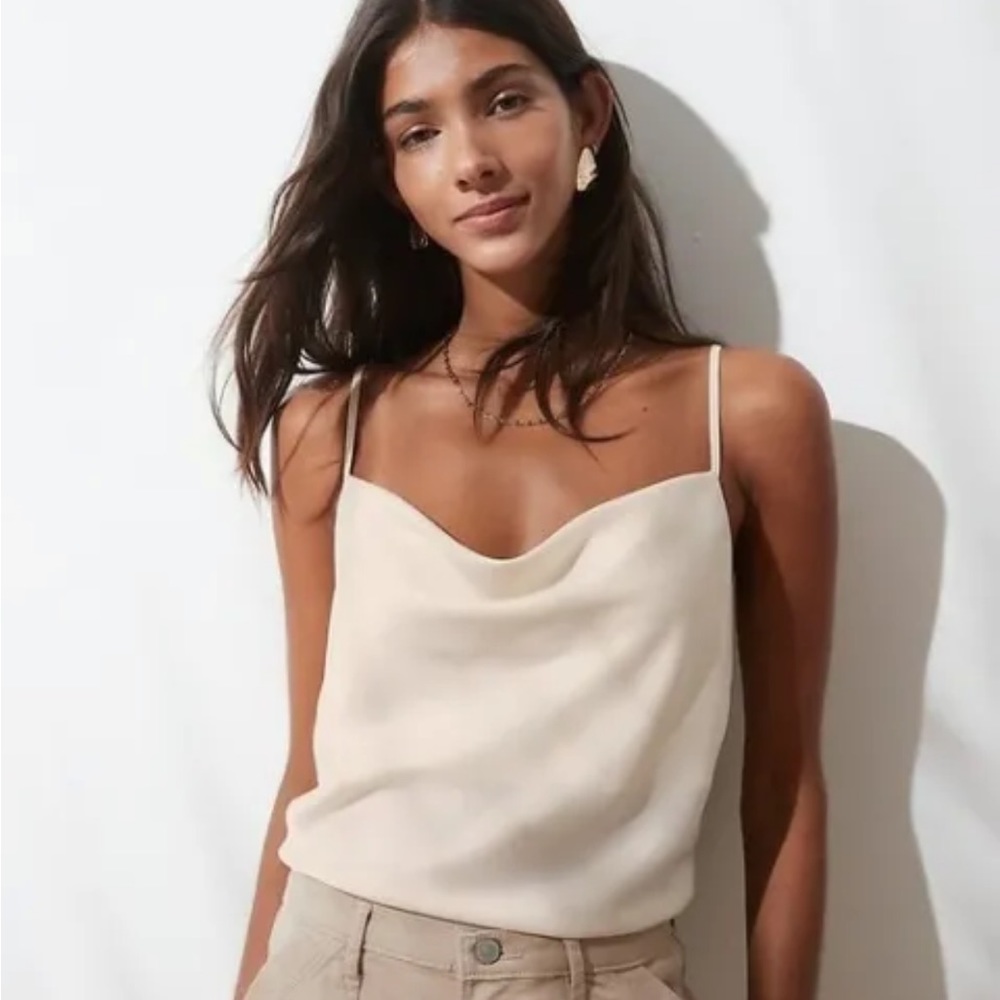 Cream Velvet Camisole